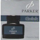 Parker inkoust lahvičkový černý omyvatelný
