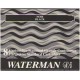 Waterman inkoustové bombičky černé