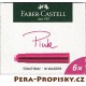Inkoustové bombičky Faber-Castell růžové